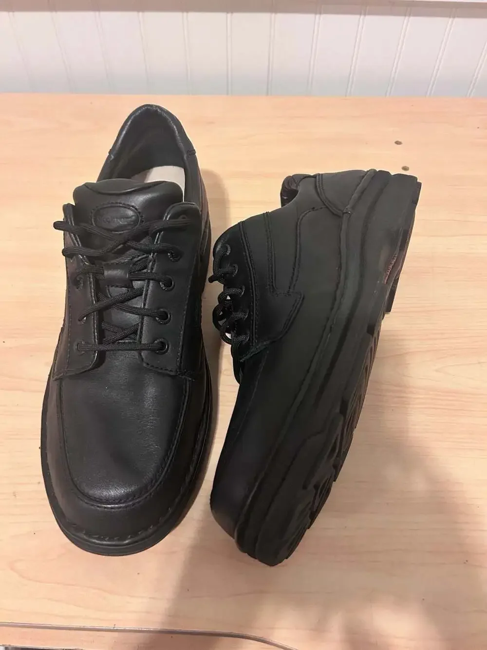 Rockport APM75011 DMX Black Leather Lace-Up Oxford Shoes